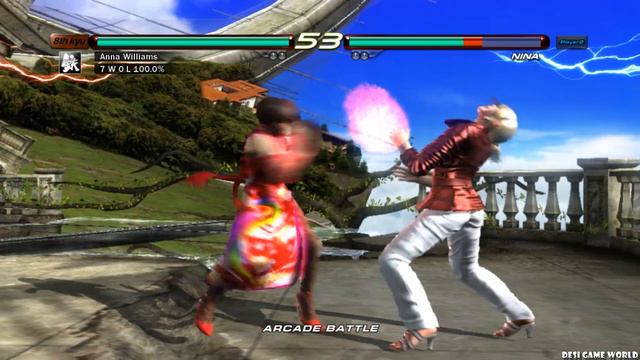 Tekken - Anna Williams 10 Hit Combo Evolution Gameplay (1080p 60FPS) 2022 смотреть онлайн