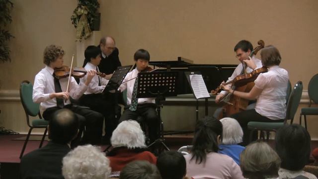 Dvorak's Piano Quintet in A Major, Op. 81 Mvt 1, Part 2 смотреть онлайн