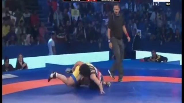 PWL 3 Day 6: Pooja Dhandha Vs Marwa Amri at Pro Wrestling League season 3| Highlights смотреть онлайн