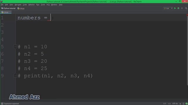53.Python tutorial List القوائم смотреть онлайн