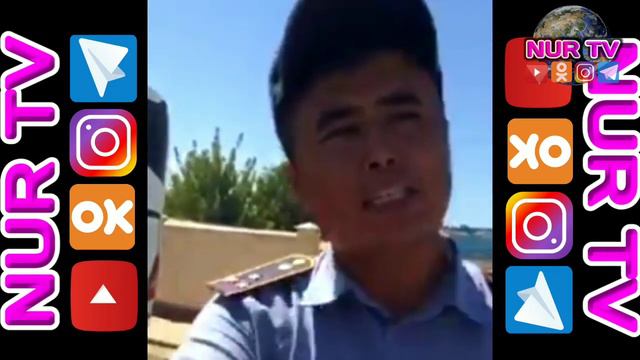 Qozog‘iston militsiya xodimi O‘ZBEKISTONlik haydovchi furasidagi nomerni yechib oldi... смотреть онлайн