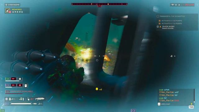 Nasty shuttle bug in Helldivers 2 смотреть онлайн