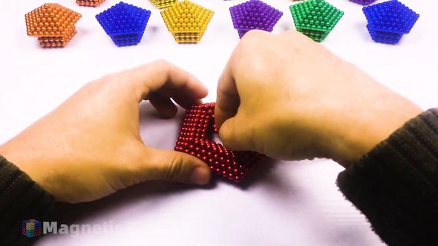 ASMR DIY How To Make Ball Of Thorns with Magnetic Balls | Magnetic Boy 4K смотреть онлайн