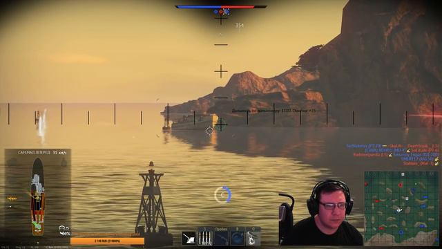 За минным заградителем. И немного кача в War Thunder ;) смотреть онлайн