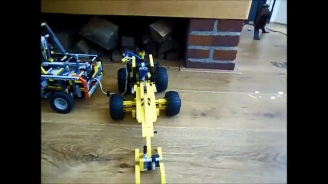 LEGO Mindstorms - RC car with 5 speed gearbox смотреть онлайн