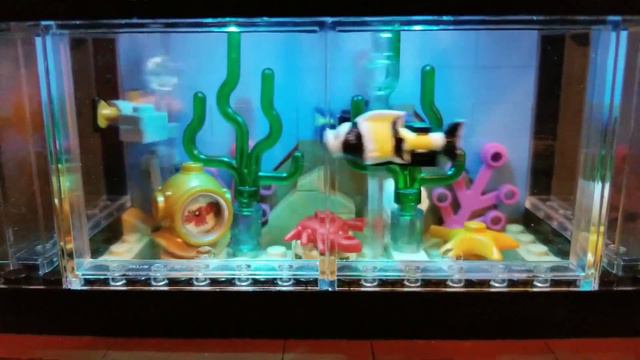 Clockwork Aquarium with Power Functions Lego Ideas Demonstration смотреть онлайн
