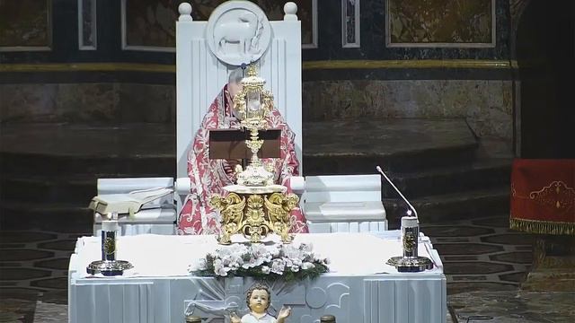 Vesperi e Benedizione Eucaristica del 1° gennaio 2024 смотреть онлайн