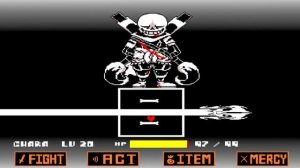Undertale Ink Sans Phase 3 SHANGHAIVANIA | Undertale FanGame | Thanos Sans