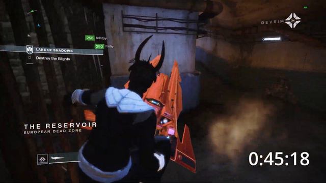 Destiny 2 Lake of Shadows Speedrun WR [1:24] смотреть онлайн