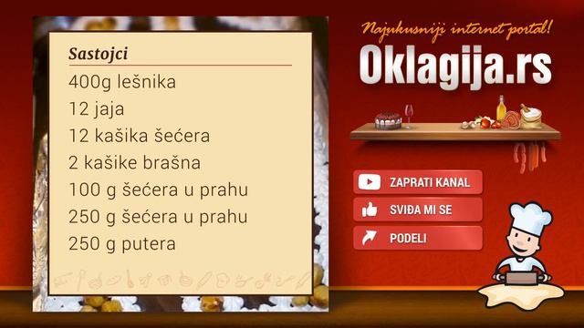 Lešnik torta смотреть онлайн