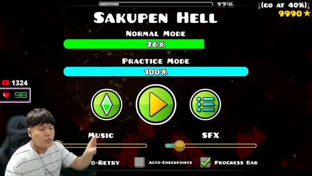 SAKUPEN HELL Vs DORAMI🔥 The Final Battle For 10,000⭐ | Geometry Dash