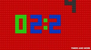 5 Minute Lego Inspired Countdown Timer