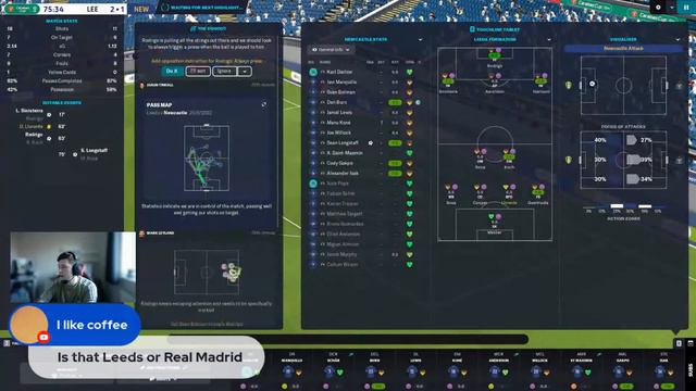 FM23 NEWCASTLE UNITED Lets Play LIVE! |Football Manager 2023 E.P.3 смотреть онлайн