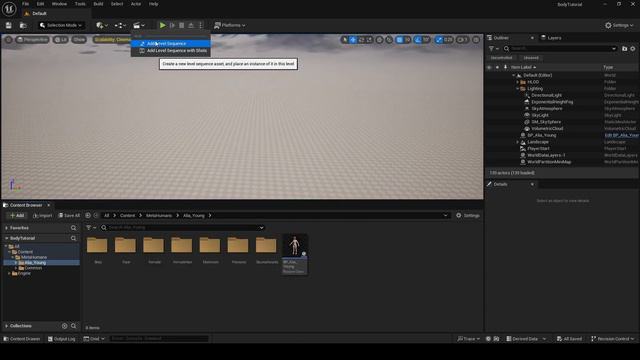 Custom Body for MetaHuman Tutorial Part 1 - Without Any Plugins. How to use your BlendShape. смотреть онлайн