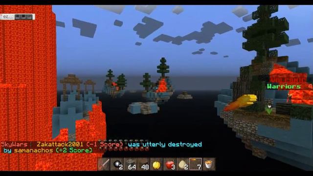I LOST A LOT...!!!! Minecraft Skywars Destiny Server смотреть онлайн