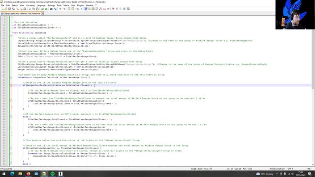 Space Engineers - Script Tutorials - 8 - Group Detection and Changes смотреть онлайн