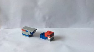 Mini Lego transformers G1 Optimus prime and Hound Tutorial