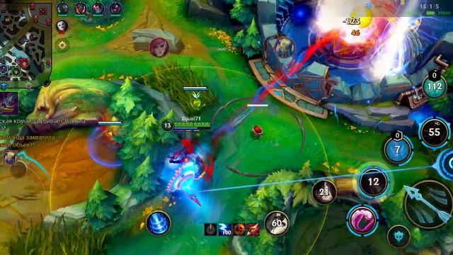 League Of Legends Wildrift Adk Jin триплкил