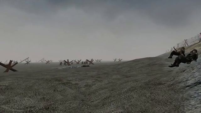 Medal of Honor Allied Assault Omaha Beach test смотреть онлайн
