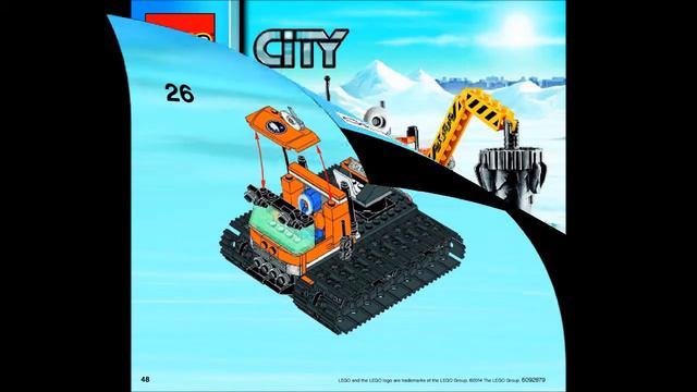 60036 LEGO Arctic Base Camp (instruction Booklet)