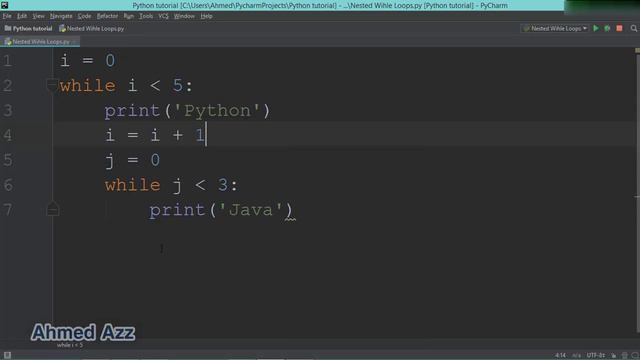 25.Python tutorial Nested While Loops смотреть онлайн