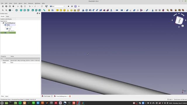 OpenFOAM Intermediate - 78 freeCAD separate boundaries and patches in cylinder смотреть онлайн
