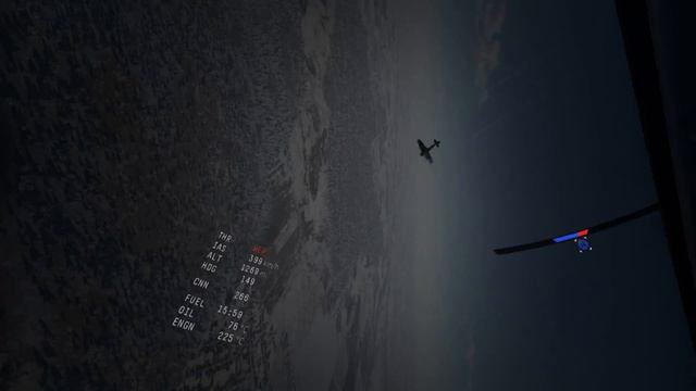 War Thunder [SIM|VR] - Chasing the Greek (Ki-43-III otsu vs Typhoon) смотреть онлайн
