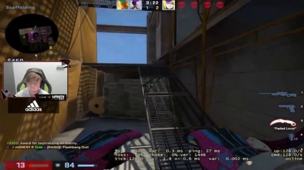 MONESY PLAYS FACEIT ON MIRAGE AND VERTIGO