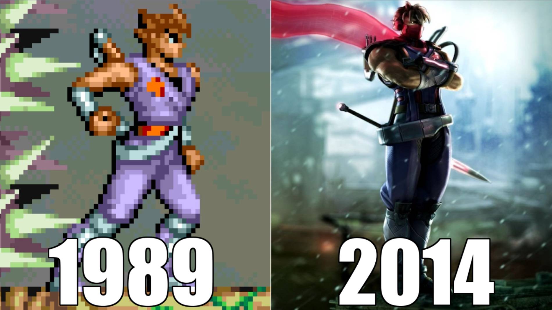 Эволюция серии игр Strider [1989-2014] смотреть онлайн