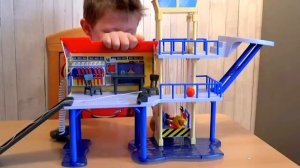 Пожарный Сэм играем с морской пожарной станцией Fireman Sam