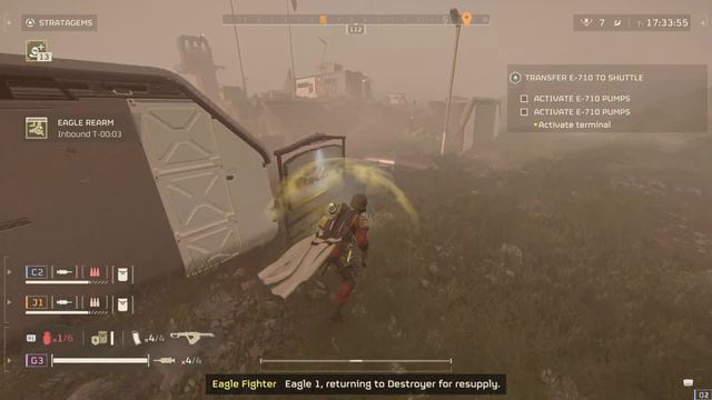 HELLDIVERS 2 -D7 Suicide Mission - Trying out Flamethrower смотреть онлайн