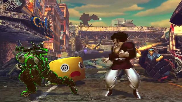 Street Fighter X Tekken - Rufus & Heihachi VS Bryan & Jack-X PC Mod смотреть онлайн