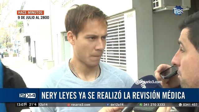 Nery Leyes se hizo la revisión medica en Newells смотреть онлайн