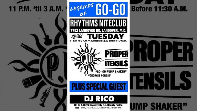 Proper Utensils Rhythms Night Club 6-28-94 Part 1 Thanks To Woody Woods At: Www.innacitygogo.com