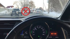 Honda Sensing. Cистема предотвращения столкновений.