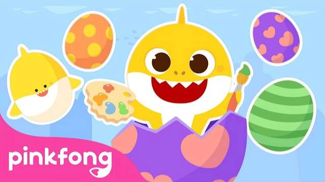 Baby Shark is Coloring Easter Eggs! | Story for Kids | Colors & Shapes | Pinkfong Baby Shark смотреть онлайн