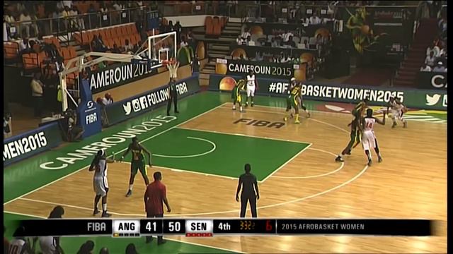Angola V Senegal - Semi Final - Game Highlights - AfroBasket Women 2015