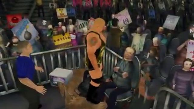 The Rock vs The Big Show Рок против Биг Шоу Wrestling MPire смотреть онлайн