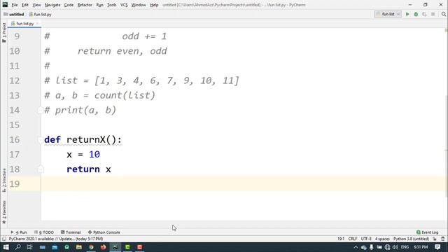 75.Python tutorial - Function return values -- تعقيب على درس سابق смотреть онлайн