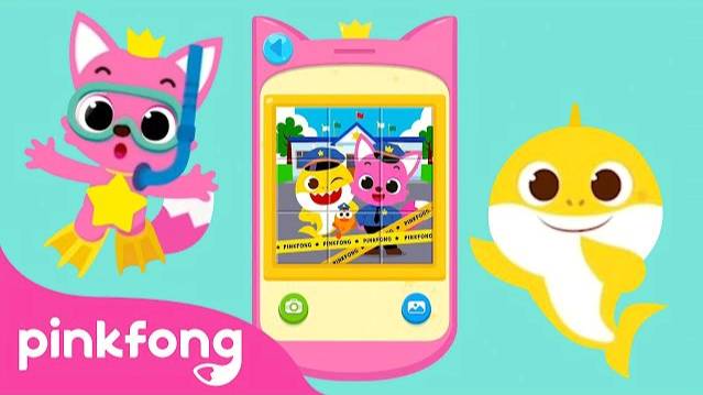 Pinkfong Baby Shark Phone | Game Play | Kids App | Pinkfong Game | Pinkfong Kids App Games смотреть онлайн