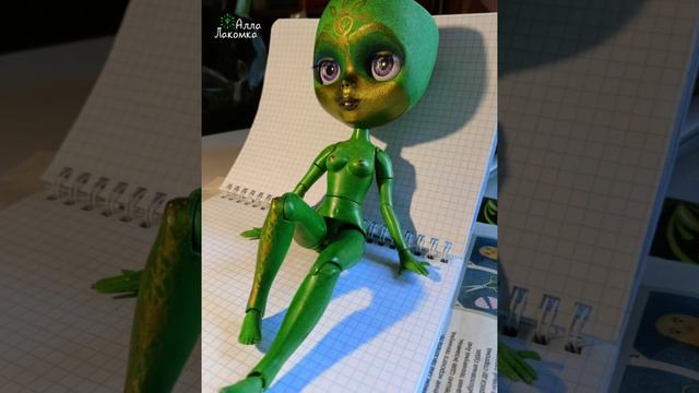 Эта кукла стала моим талисманом \ ООАК \ переделка Блайз смотреть онлайн