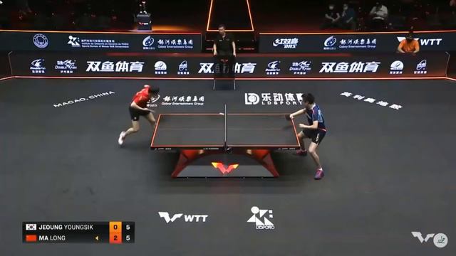 WTT MACAO. 27.11. 2020.MA Long (CHN) vs JEOUNG Youngsik (KOR) смотреть онлайн