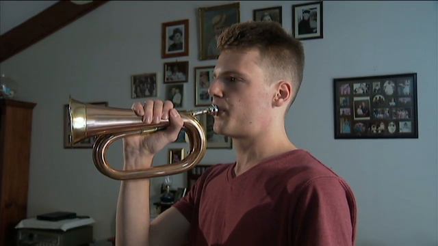 The Last Post Played On A Bugle By Jordan - Behind The News