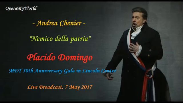 Placido Domingo Live at the 50th Anniversary MET Gala (7/5/2017) смотреть онлайн