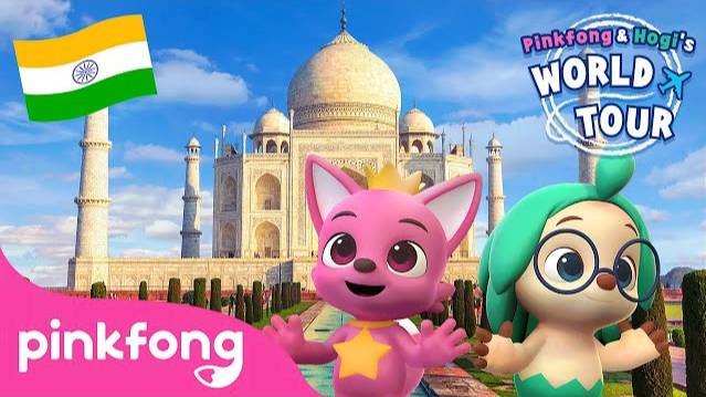 Pinkfong and Hogi's India Tour ! | 🌎 World Tour Series | Animation & Cartoon | Pinkfong & Hogi смотреть онлайн