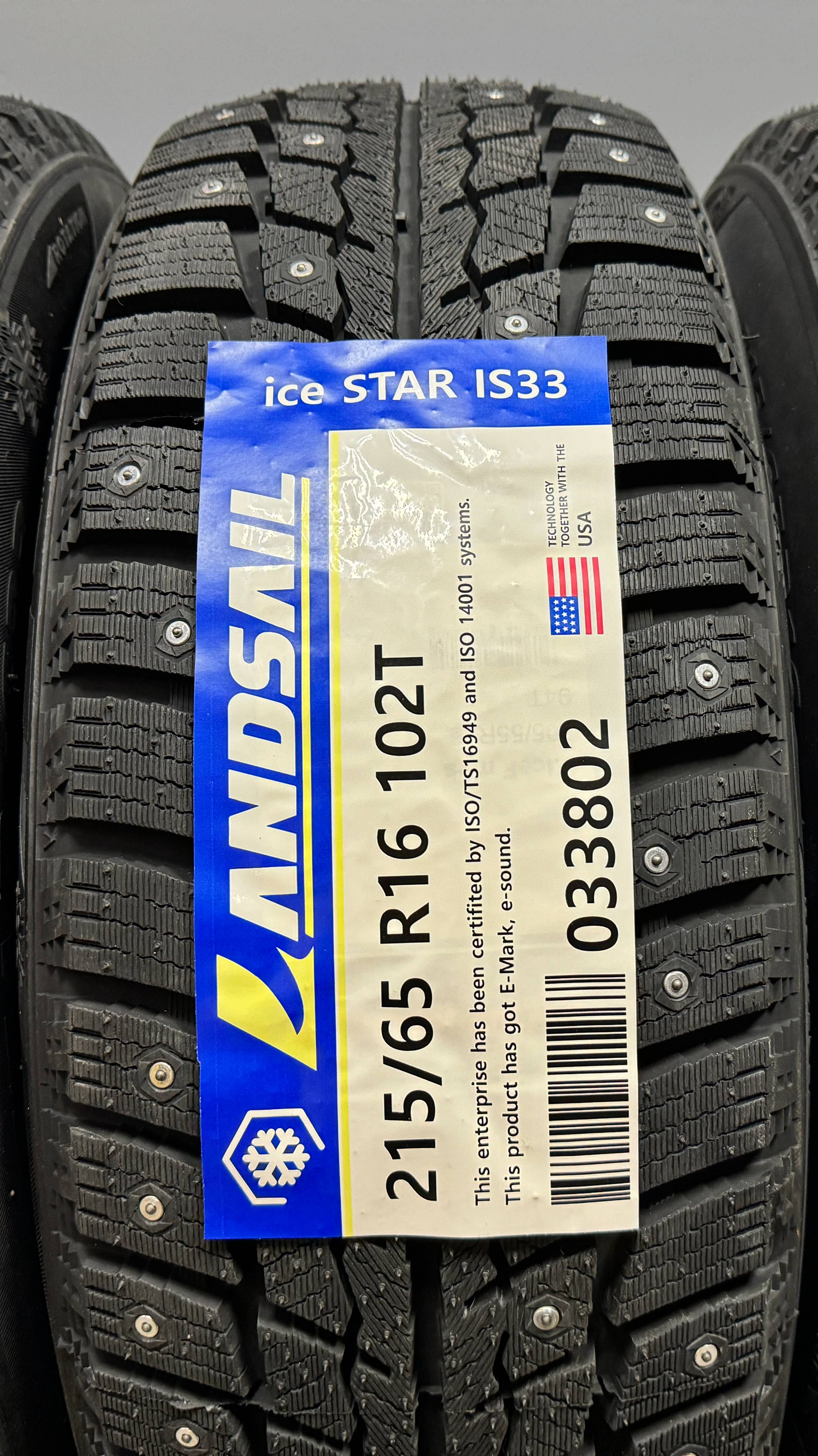 LANDSAIL ICE STAR IS33 215/65 R16 102T