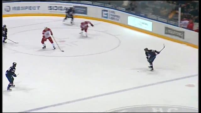 Cam Barker scores his 10th goal of the season смотреть онлайн