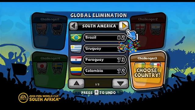2010 FIFA World Cup Wii Tutorial Gameplay Global Elimination смотреть онлайн