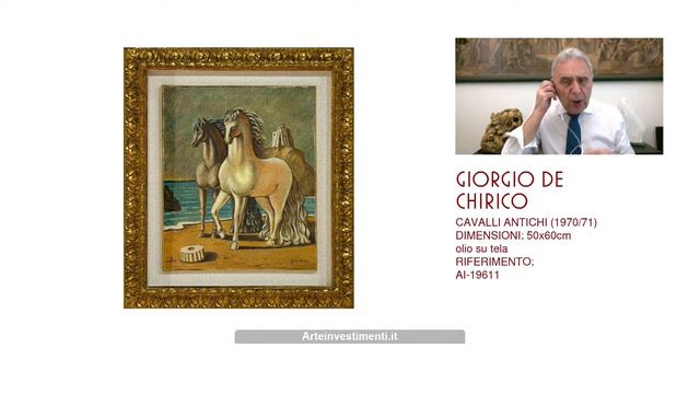 Francesco Boni presenta Giorgio De Chirico codice AI-19611 | Arte Investimenti смотреть онлайн