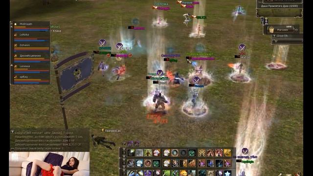 Lineage 2 Grand Crusade. Пак СашуниГрей Airin осада 25.06.2017 смотреть онлайн